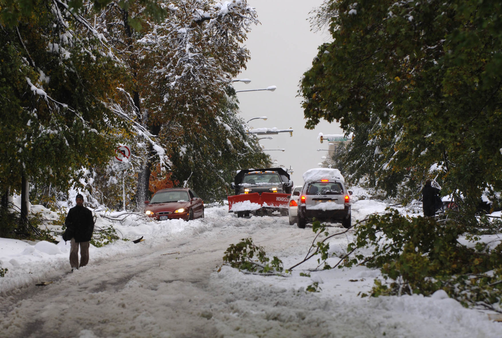 Oct. 13, 2006: New York gets bizarre fall storm